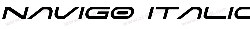Navigo Italic字体转换